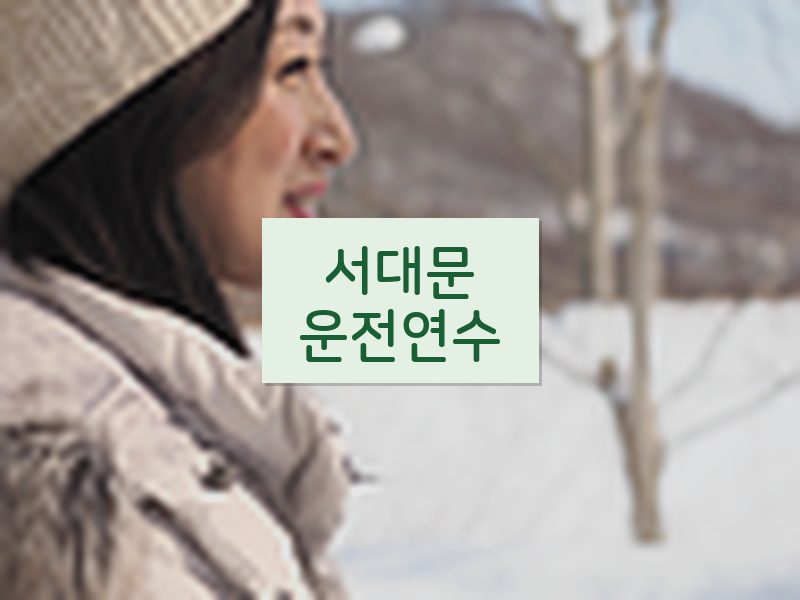 서대문운전연수 후기