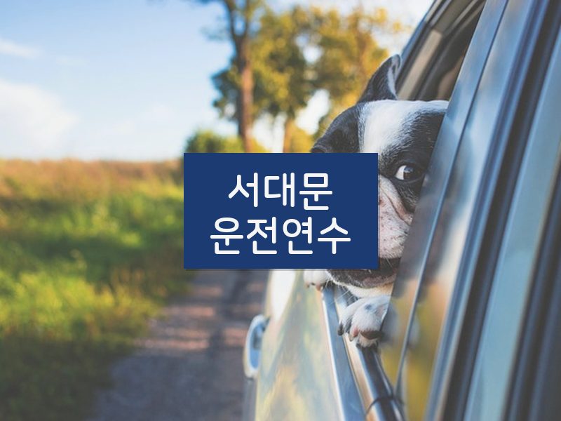 서대문운전연수 후기