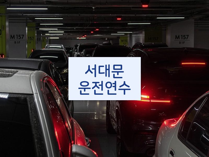 서대문운전연수 후기