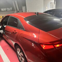 서대문 쪽 좁은 골목 운전